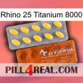 Rhino 25 Titanium 8000 42